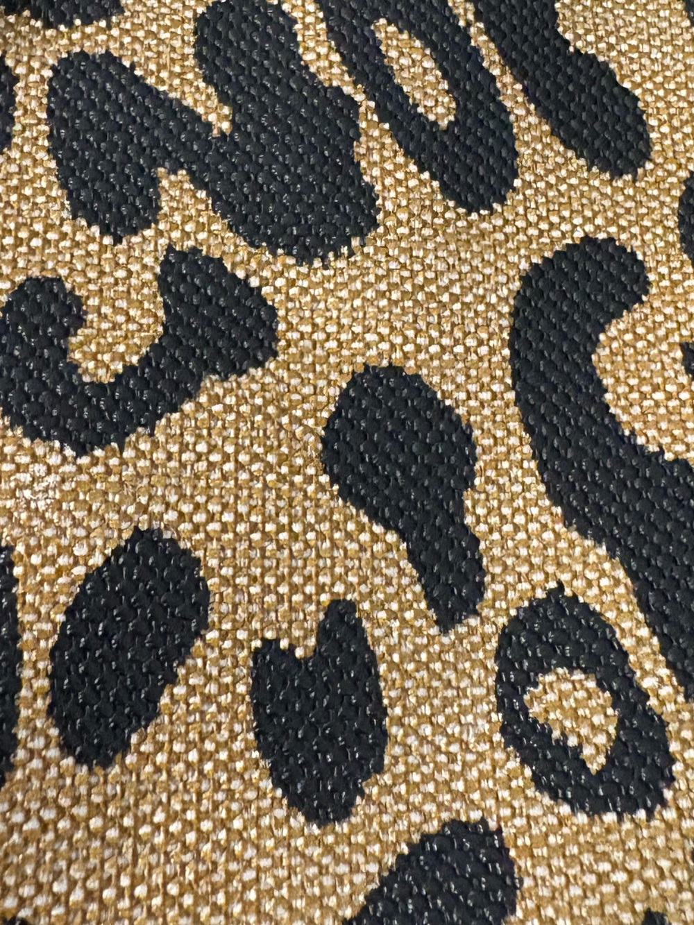 Zhen Meishi leopard print sling crossbody bag gold-toned zippers adj strap - Picture 9 of 14